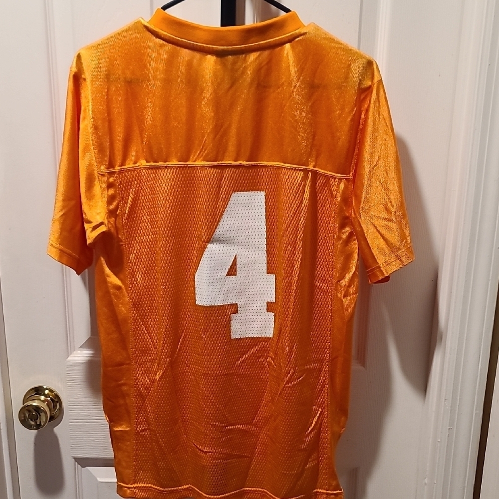 Adidas Men's Orange Jersey Shirt (B4) - Picture 3 of 6